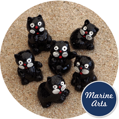 8025 - Black Cats - Small - 6 Pack