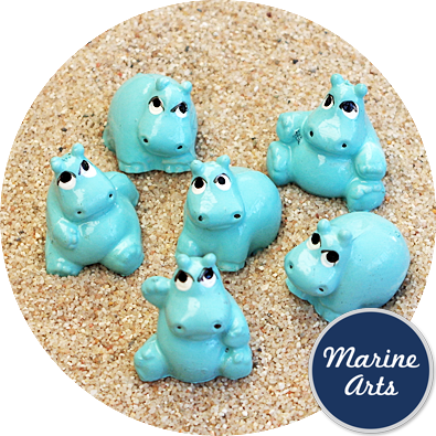 - Blue Hippos - 6 Pack