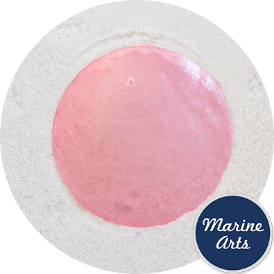 - Capiz Disc - Light Pink 65mm - Project Pack